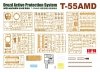 Rye Field Model 5091 T-55AMD Drozd APS w/workable track links 1/35